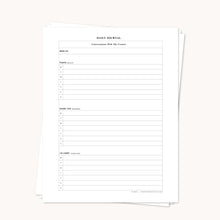QTB Daily Journal Page Pack