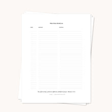 QTB Prayer Journal Page Pack