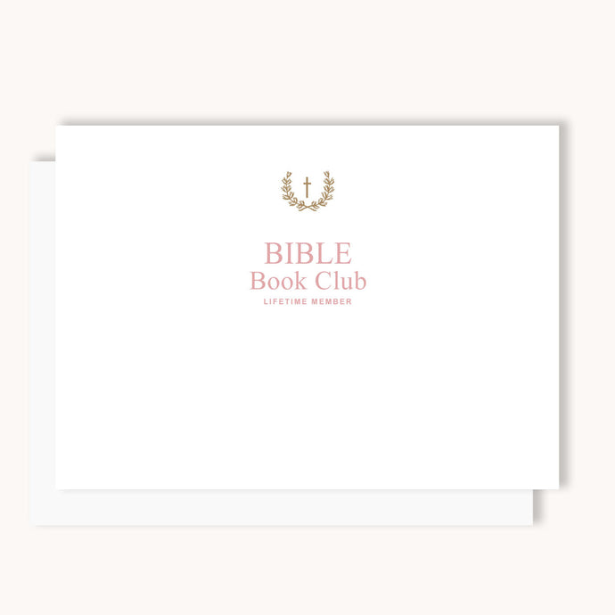 Bible Book Club Note Set Pink