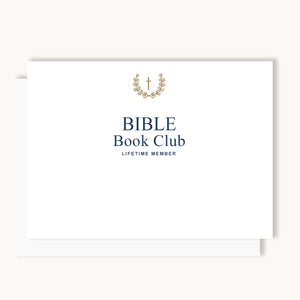 Bible Book Club Note Set Navy