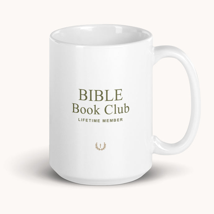 Bible Book Club Mug Moss