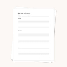 QTB Bible Study Page Pack