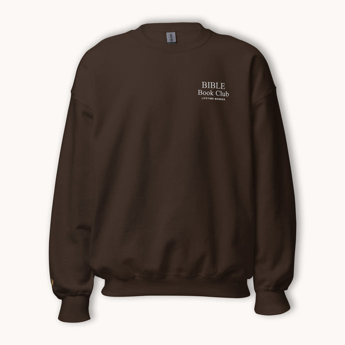 Embroidered BBC Crew Dark Brown