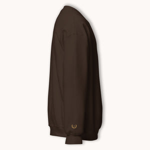 Embroidered BBC Crew Dark Brown