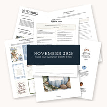 November 2026 Monthly Ritual Kit