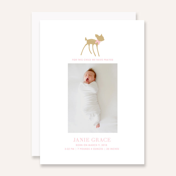Baby Deer Pink