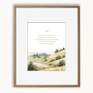 Fall Scripturescape Art Print