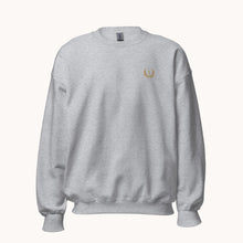 Embroidered Crewneck | Harbor Gray