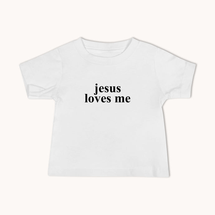 Jesus Loves Me Baby Tee