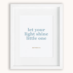 Light Shine Chambray Blue