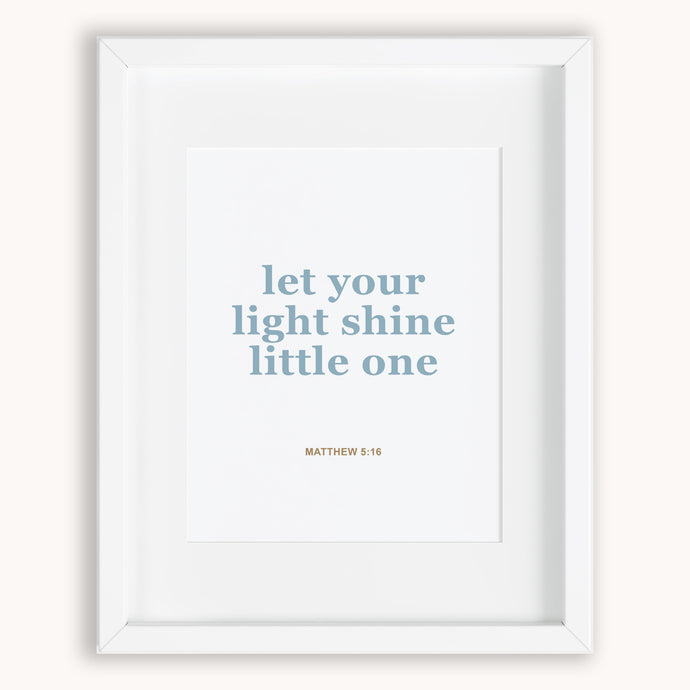 Light Shine Chambray Blue