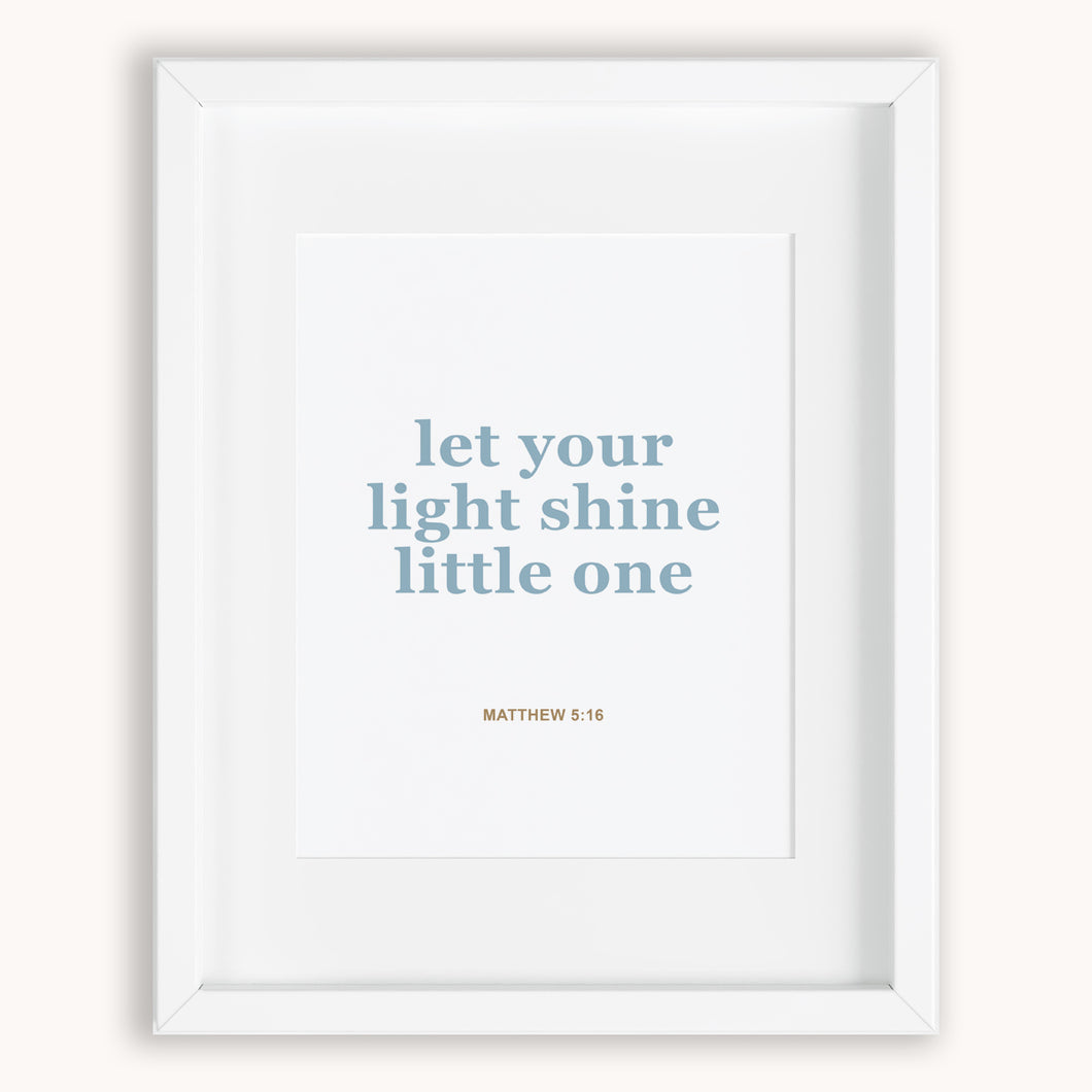 Light Shine Chambray Blue