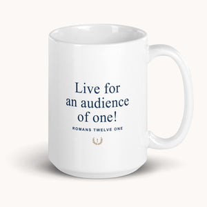 Live For One Mug Navy