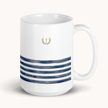 Americana Heritage Navy Stripe Mug
