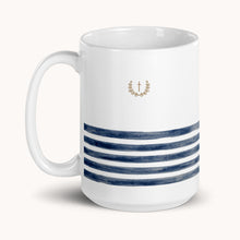 Americana Heritage Navy Stripe Mug