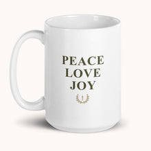 Peace Love Joy Mug