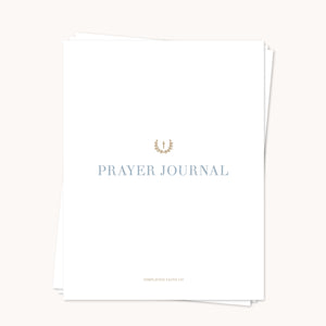 QTB Prayer Journal Page Pack