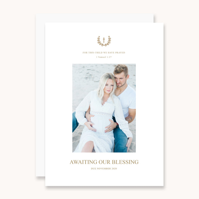 Signature Pregnancy Announcement