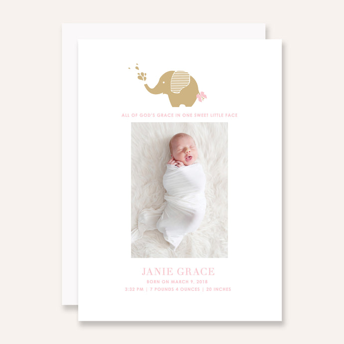 Baby Elephant Pink