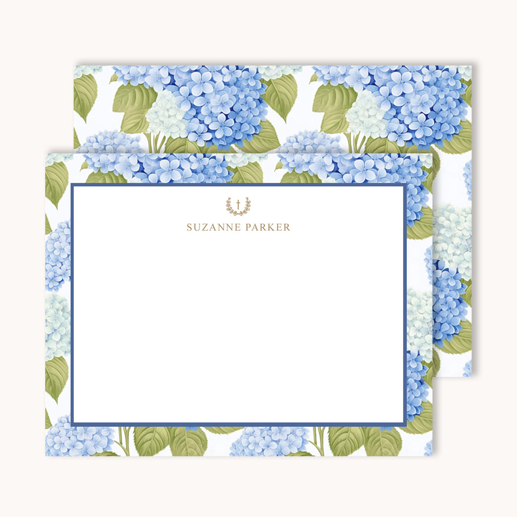 Hydrangea Name Notecards