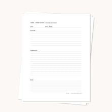 QTB Topic + Word Study Page Pack
