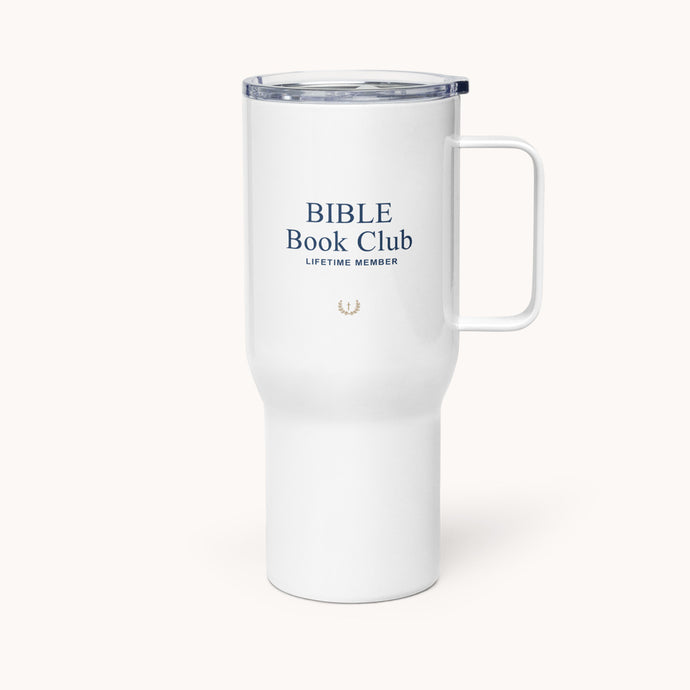 Bible Book Club Travel Tumbler