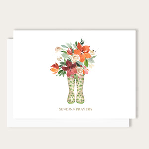 Fall Wellies Note Set
