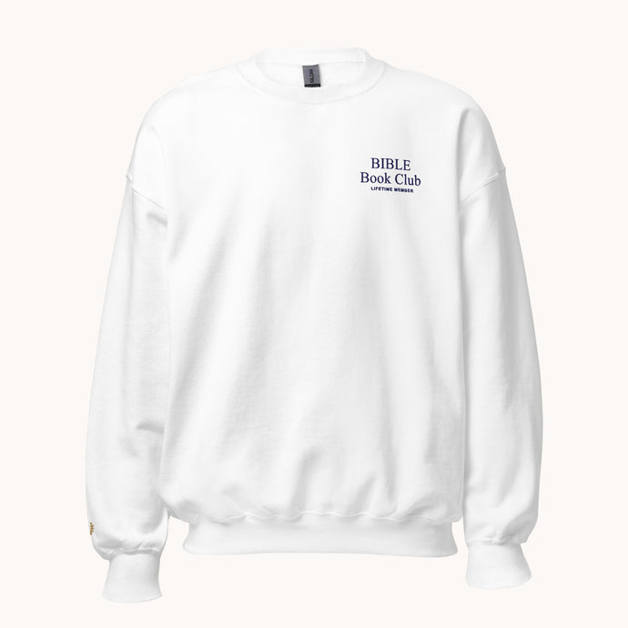 Embroidered BBC Crew White