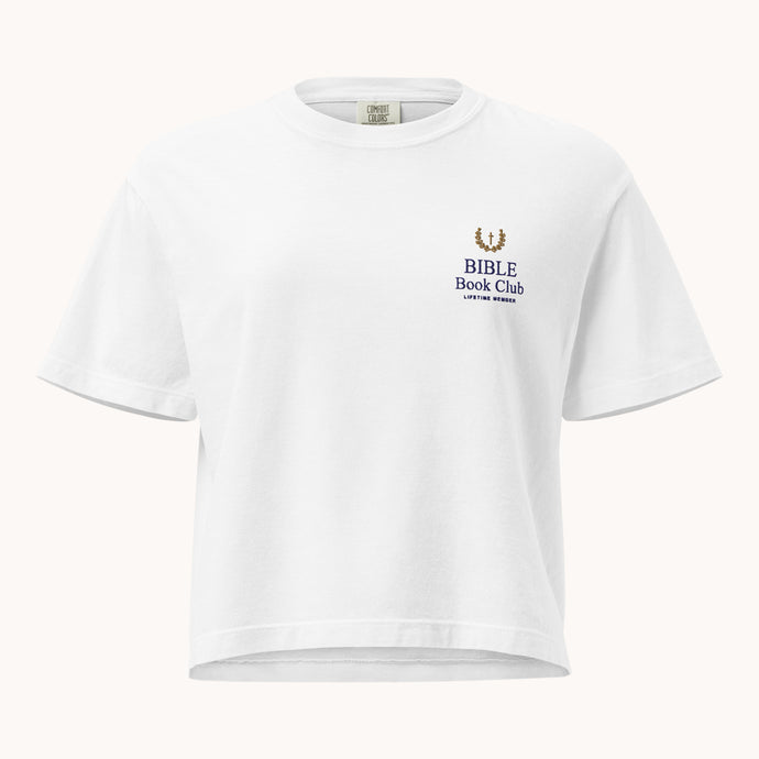 BBC Boxy Tee White