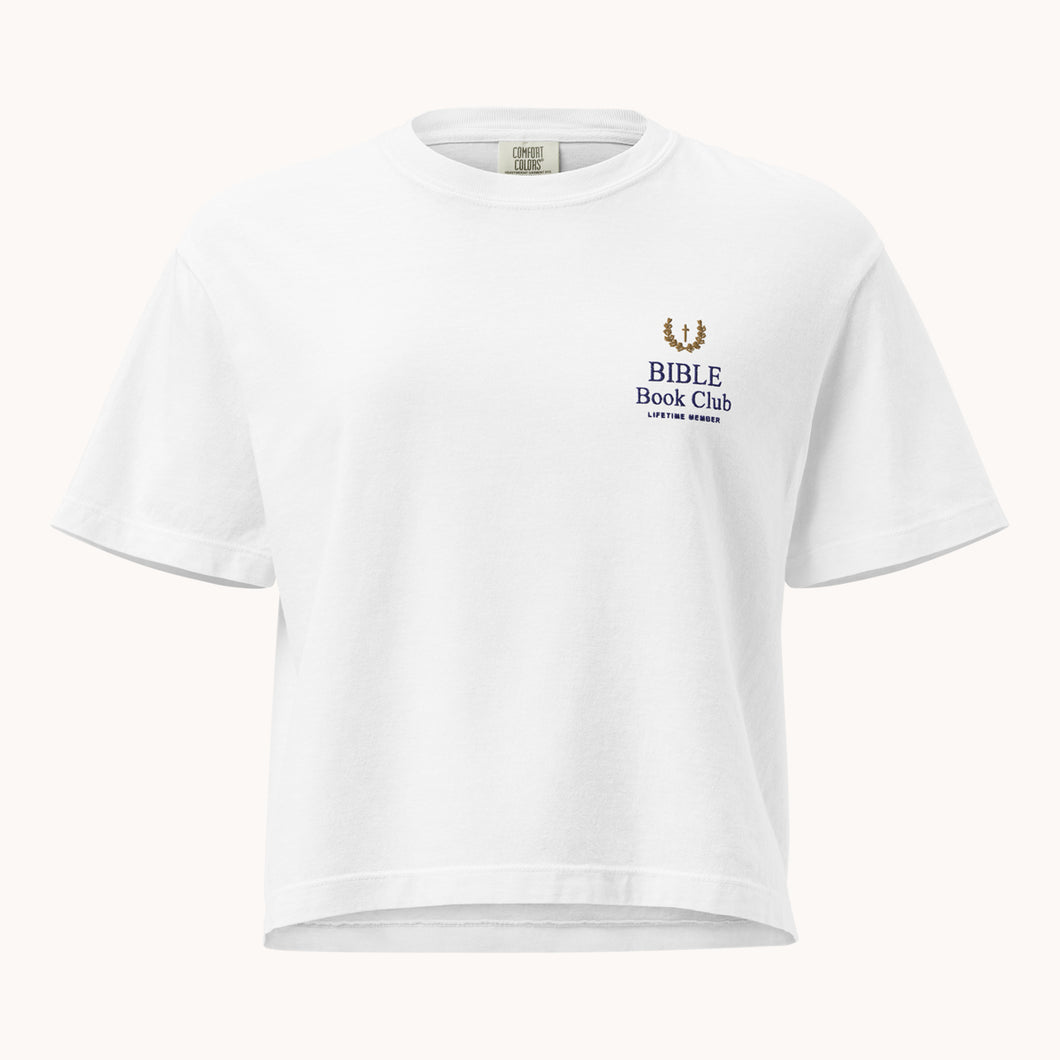 BBC Boxy Tee White