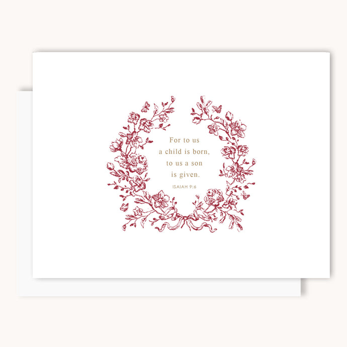 Holiday Wreath Note Set